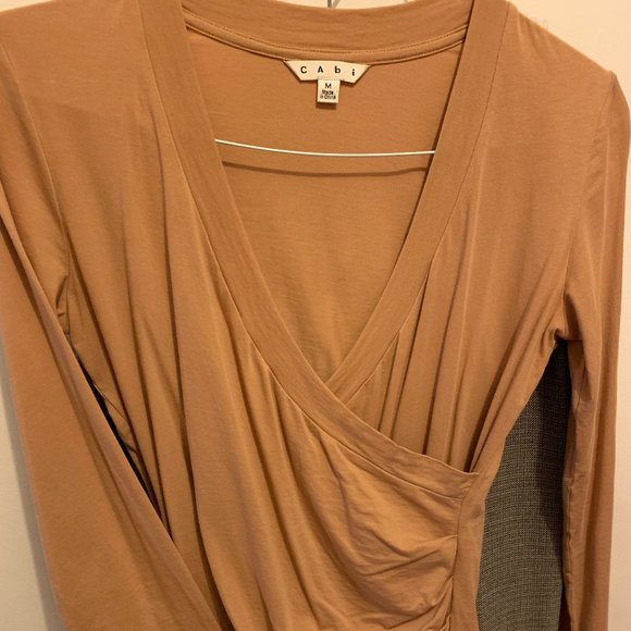 Any-season Tweed Pant (Size 6) with Pumpkin Wrap Top (Size M) - Picture 7 of 7